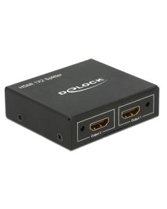 Delock 2-Port Signalsplitter HDMI - HDMI 4K/30Hz