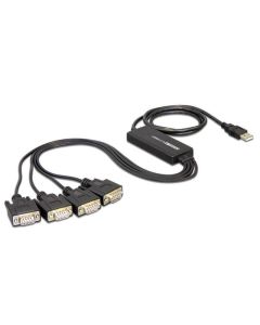 Delock Schnittstellenkabel USB - 4x Seriell