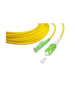 Lightwin LWL-Patchkabel SM E2000/APC – SC/APC, OS2, Simplex, 2 m