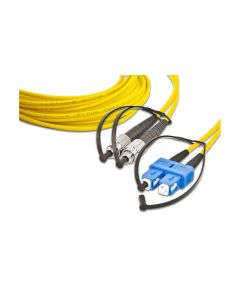 Lightwin LWL-Patchkabel Singlemode FC – SC, OS2, Duplex, 1 m