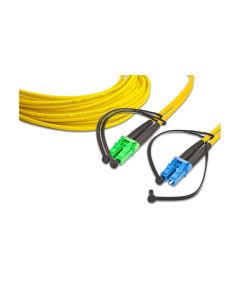 Lightwin LWL-Patchkabel Singlemode LC/APC – LC, OS2, Duplex, 2 m