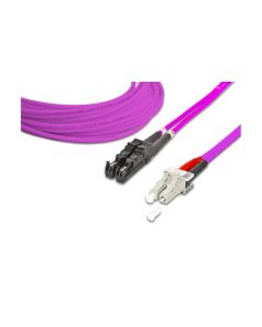 Lightwin LWL-Patchkabel Multimode E2000 – LC, OM4, Duplex, 1 m