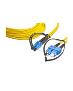 Lightwin LWL-Patchkabel Singlemode LC – SC, OS2, Duplex, 3 m