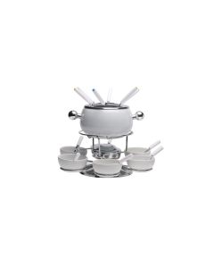 Nouvel Fleischfondue-Set Sara 27 Teile, Weiss