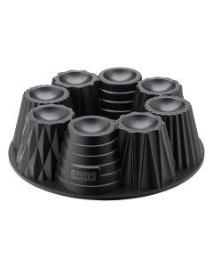 Kaiser Motiv-Backform Tarte- und Törtchen 26 cm, Schwarz