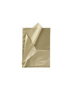 Creativ Company Seidenpapier 50 x 70 cm Gold, 6 Blatt