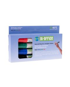 Bi-Office Whiteboard-Marker Earth-it 4 Stück