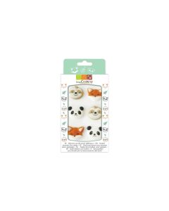 ScrapCooking Zuckerdekore Süsse Tiere 6 Stück