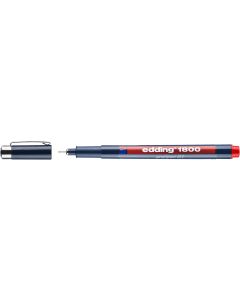 edding Profipen 1800 0.1, 0.25 mm, Rot