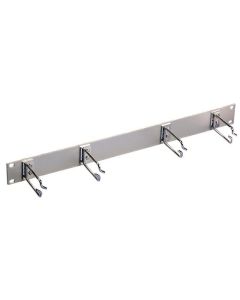 R&M Kabelführungspanel 19 1HE Aluminium