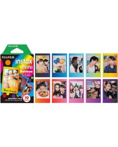 Fujifilm Sofortbildfilm Instax Mini Rainbow 10 Blatt