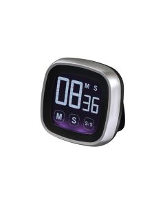 Xavax Küchentimer Touch Schwarz/Silber