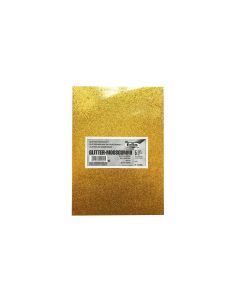 Folia Moosgummi-Set Glitter 5 Stück, Gold