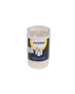 Herzog Kerzen AG Grabkerze Lucerna Ø 5.5 cm Weiss