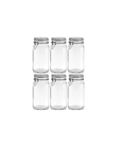 Bormioli Rocco Einmachglas Fido 1500 ml, 6 Stück 