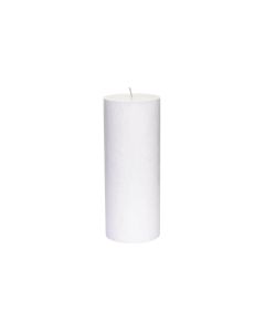 Herzog Kerzen AG Stumpenkerze Kristallo Alto 15 cm Weiss