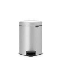 Brabantia Kosmetikeimer NewIcon 5 l, Metallic grey