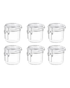 Bormioli Rocco Einmachglas Fido 200 ml, 6 Stück 