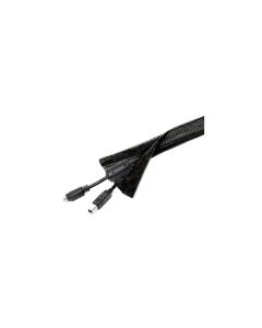 Multibrackets Kabelschlauch 2 m x Ø 45 mm Schwarz