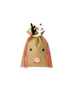 Rico Design Geschenktüte Rentier 30 x 45 cm, Braun