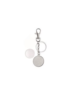 Glorex Schlüsselanhänger Cabochon Einseitig, Ø 32 mm