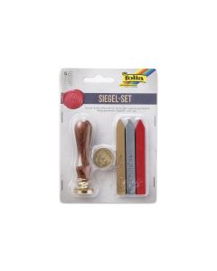 Folia Stempel Set mit Siegelwachs