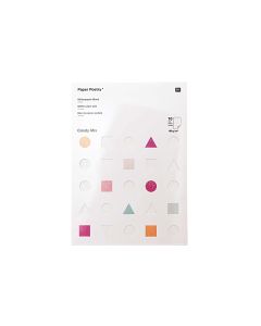 Rico Design Glitzerpapier Paper Poetry Candy Mix 10 Blatt