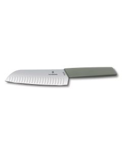 Victorinox Santokumesser Swiss Modern Grau