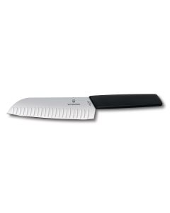 Victorinox Santokumesser Swiss Modern Schwarz