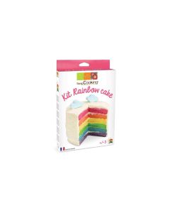 ScrapCooking Lebensmittelfarben-Set Regenbogen Cake 4 Stück