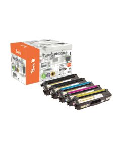 Peach Tonerset Brother TN-325 2x Black, 1x Cyan, Magenta, Yellow