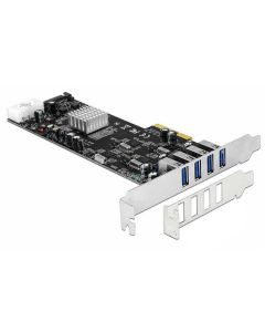 Delock PCI-Express-Karte USB 3.0 Typ-A - 4x Quad Channel