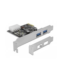 Delock PCI-Express-Karte USB 3.0 Typ-A + LowProfile