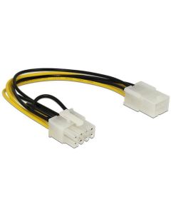 Delock Stromkabel 6Pin - 8Pin 20 cm