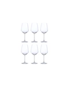 Arcoroc Rotweinglas Juliette 400 ml, 6 Stück, Transparent