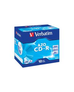 Verbatim CD-R AZO 0.7 GB, Jewelcase (10 Stück)