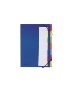 Pagna Ordnungsmappe A4 Premium Blau, 7 Fächer