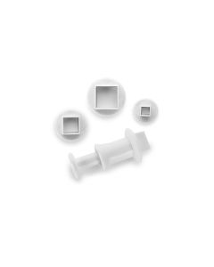Ibili Guetzli-Ausstecher-Set 4 Stück, Geometrische Figur