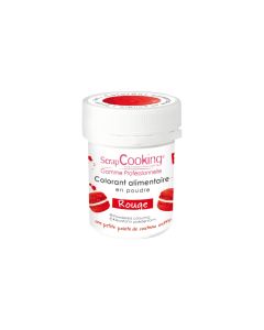 ScrapCooking Lebensmittelfarbenpulver Rot