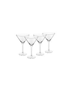 Royal Leerdam Martiniglas 260 ml, 4 Stück, Transparent