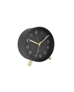 KARLSSON Klassischer Wecker Lofty Schwarz