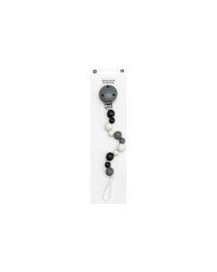 Rico Design Nuggikette 25 cm Grau/Schwarz