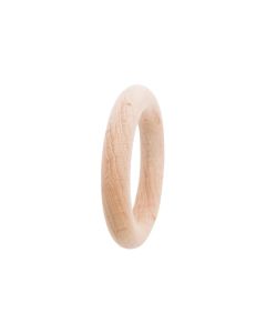 Rico Design Holzkleinteile Ø 7 cm Holzring, Natur