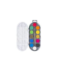 Bruynzeel Wasserfarbe Standard 12er-Set, Mehrfarbig