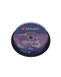 Verbatim DVD+R 4.7 GB, Spindel (10 Stück)