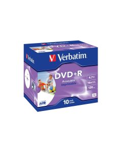 Verbatim DVD+R 4.7 GB, Jewelcase (10 Stück)