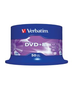 Verbatim DVD+R 4.7 GB, Spindel (50 Stück)