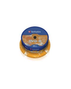 Verbatim DVD-R 4.7 GB, Spindel (25 Stück)