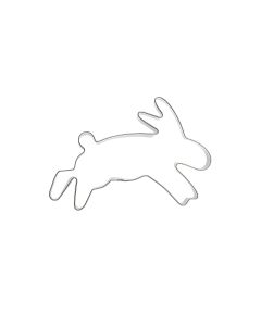 Rico Design Guetzli-Ausstecher 12 x 8 cm Hase
