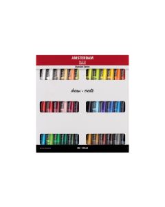 Amsterdam Acrylfarbe Standard Serie Set 36 x 20 ml